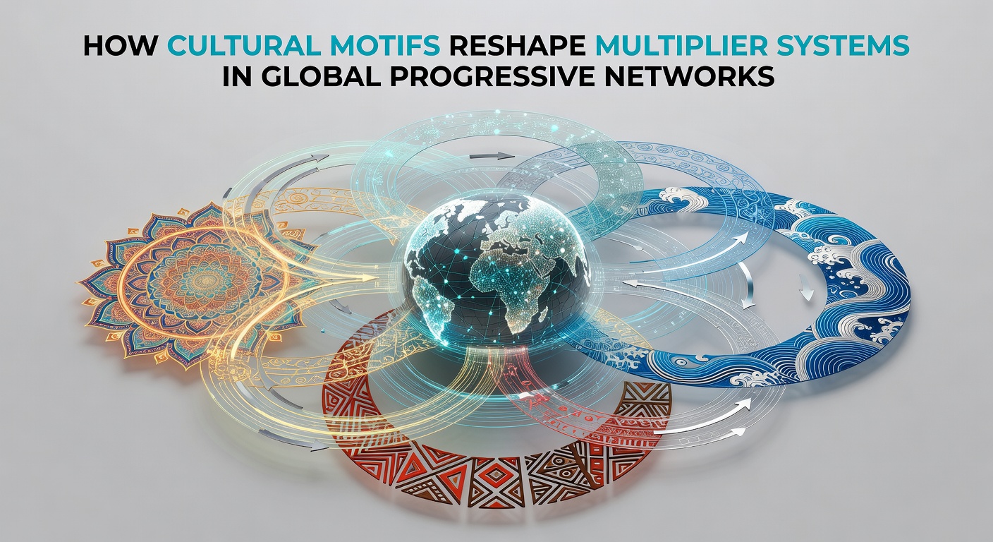 Progressive jackpot meters displaying culturally adapted multiplier values