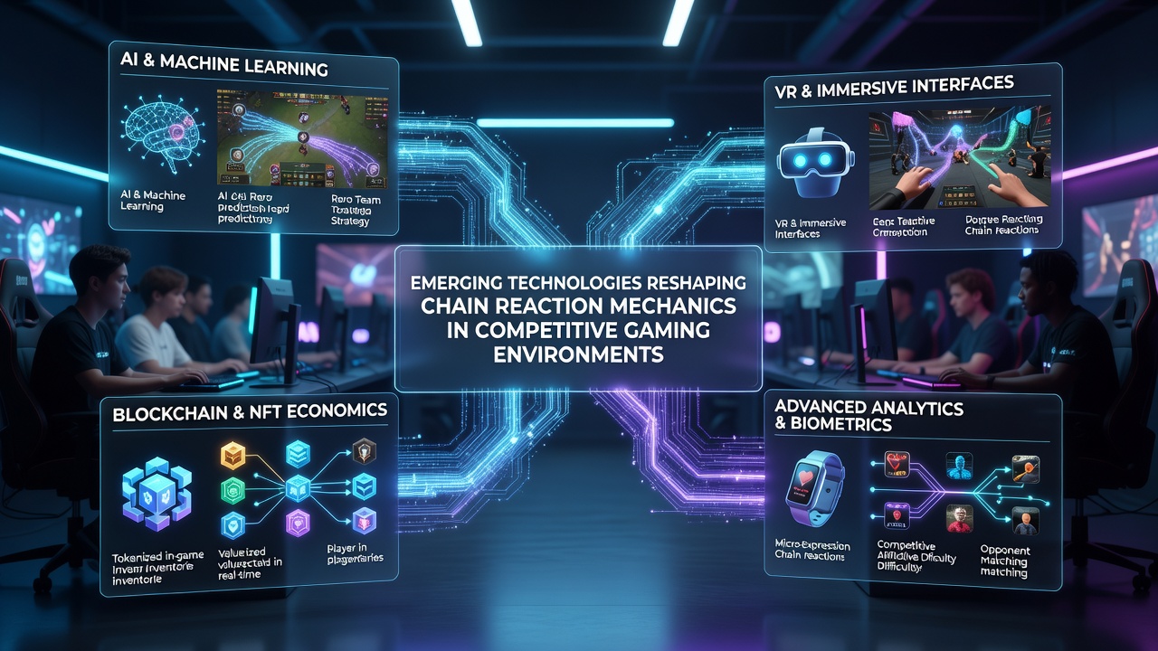 AI and network technologies reshaping reaction chains in esports competitions