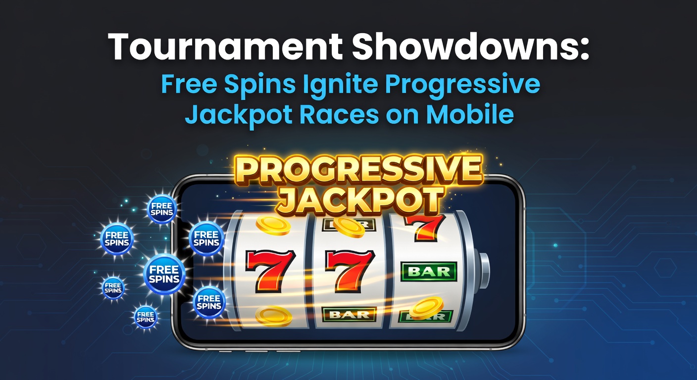 Vibrant mobile screen displaying a heated slot tournament leaderboard with free spins multipliers and a soaring progressive jackpot meter
