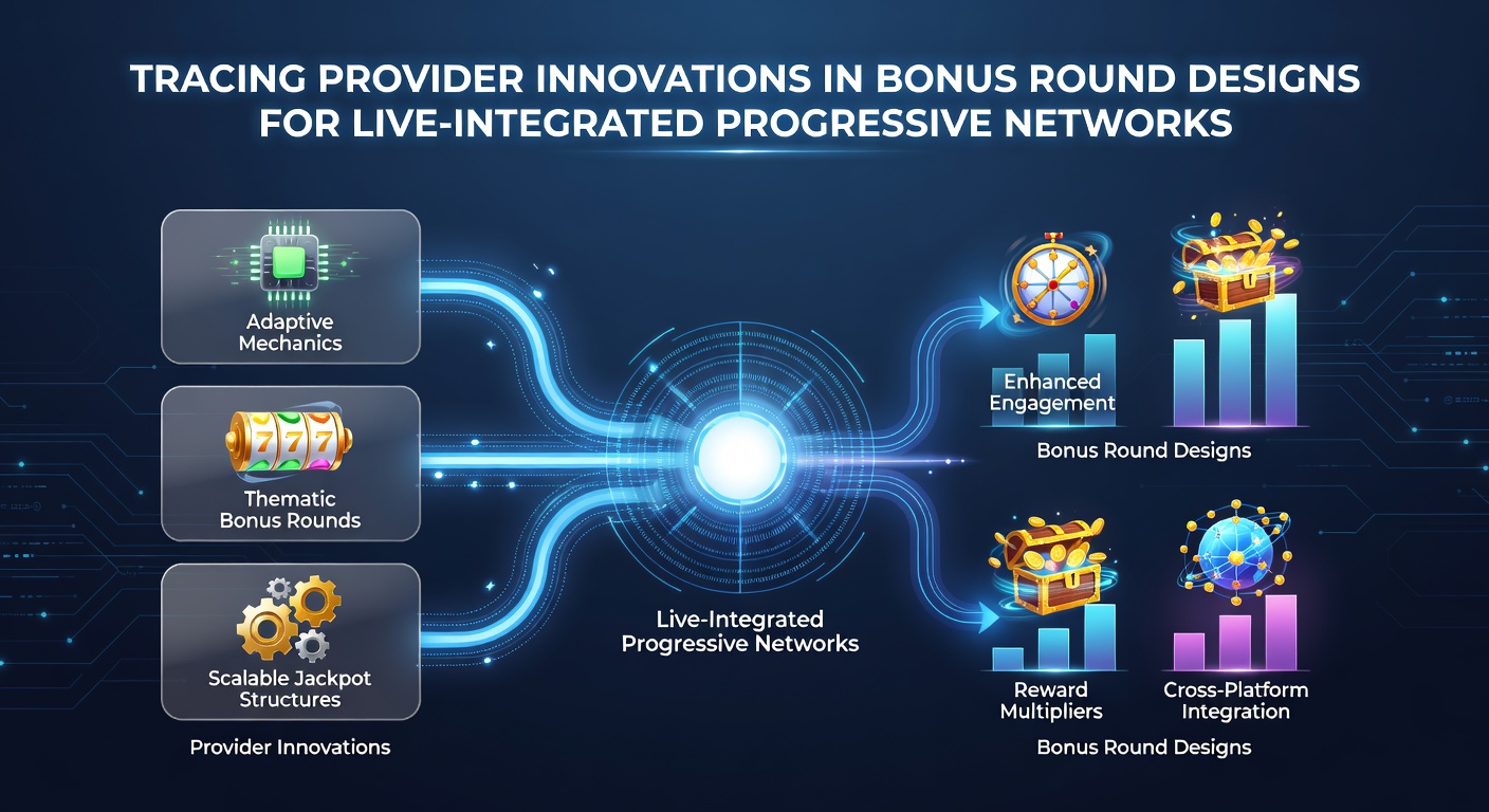 Innovative bonus round interface connected to live progressive networks in modern casino slots